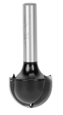 T-CUT CORE BOX ROUTER BIT AVAILABLE IN 6 SIZES  : 6.4mm, 8.0mm, 9.5mm, 12.7mm, 16.0mm, 19.0mm ( 1/4" Shank )