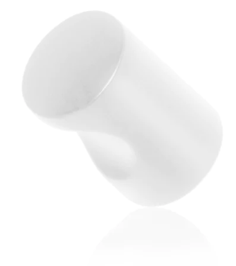 Mardeco 1160L Cabinet Knob Large 25mm Finish Available In 4 Colours : Black ,Brushed Nickel ,Satin Chrome ,White
