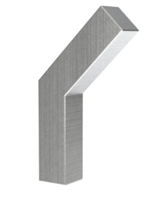 JNF IN.14.601 Hook (Aluminium) Overall Size : 16mm x 45mm Available In 3 Colours : Black ,Polished Chrome ,Satin Chrome