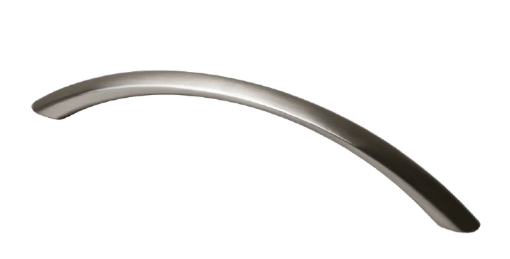 ELITE BIG BOW HOLE CENTRE 128MM ( LENGTH 145MM x HEIGHT 26MM x WIDTH 10MM ) AVAILABLE IN 4 COLOURS : CHROME PLATED ,BRUSHED NICKEL ,MATT CHROME PLATED ,SATIN NICKEL