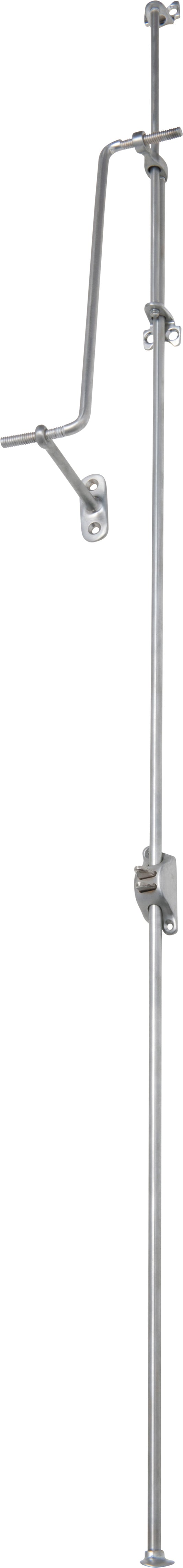 Fanlight Window Operator Satin Chrome H900-1115mm