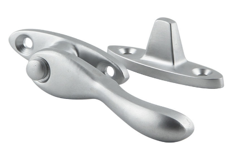 Jaeco Wedge Fastener Solid Brass In 5 Colours : Chrome ,Florentine Bronze ,Polished Brass ,Satin Chrome ,Satin Nickel