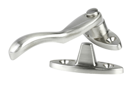 Jaeco Wedge Fastener Solid Brass In 5 Colours : Chrome ,Florentine Bronze ,Polished Brass ,Satin Chrome ,Satin Nickel