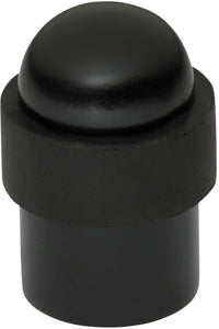 Door Stop Domed Matt Black H50xD30mm