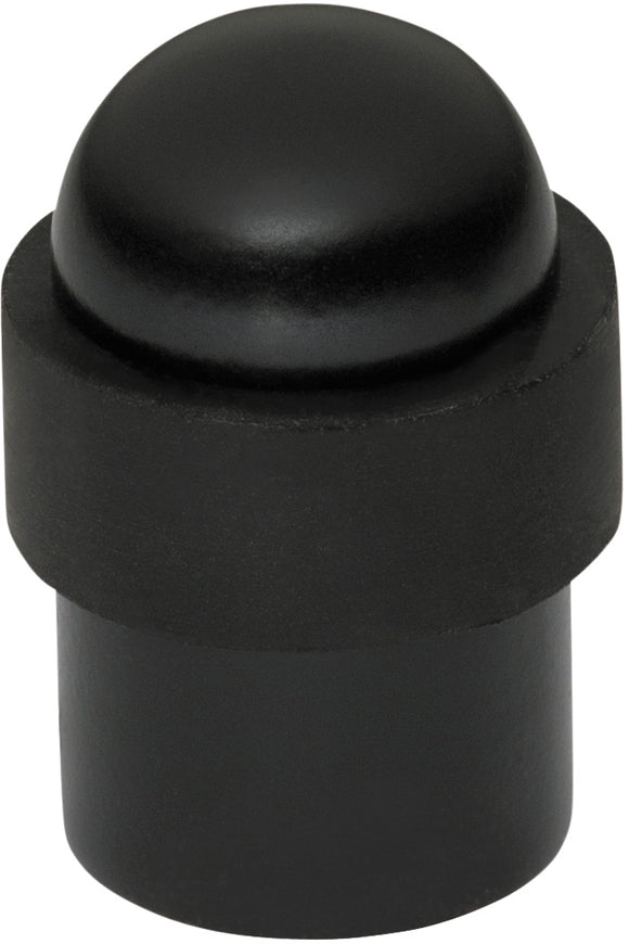 Door Stop Domed Matt Black H50xD30mm