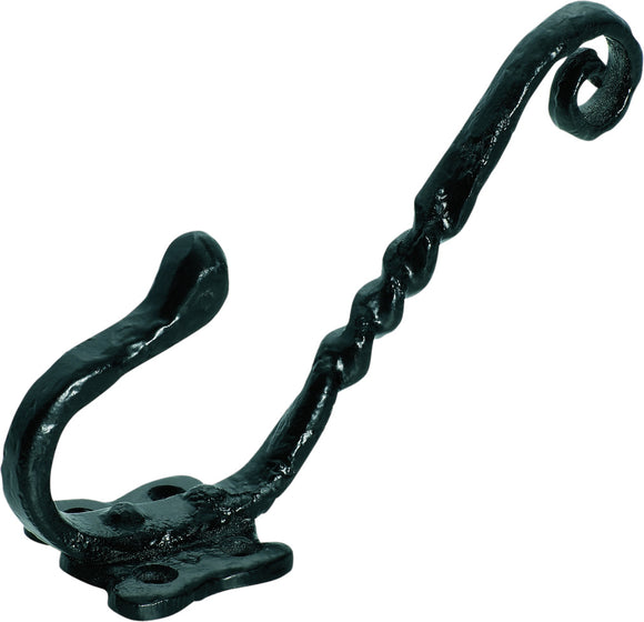 Hat & Coat Hook Iron Old English H145xP85mm