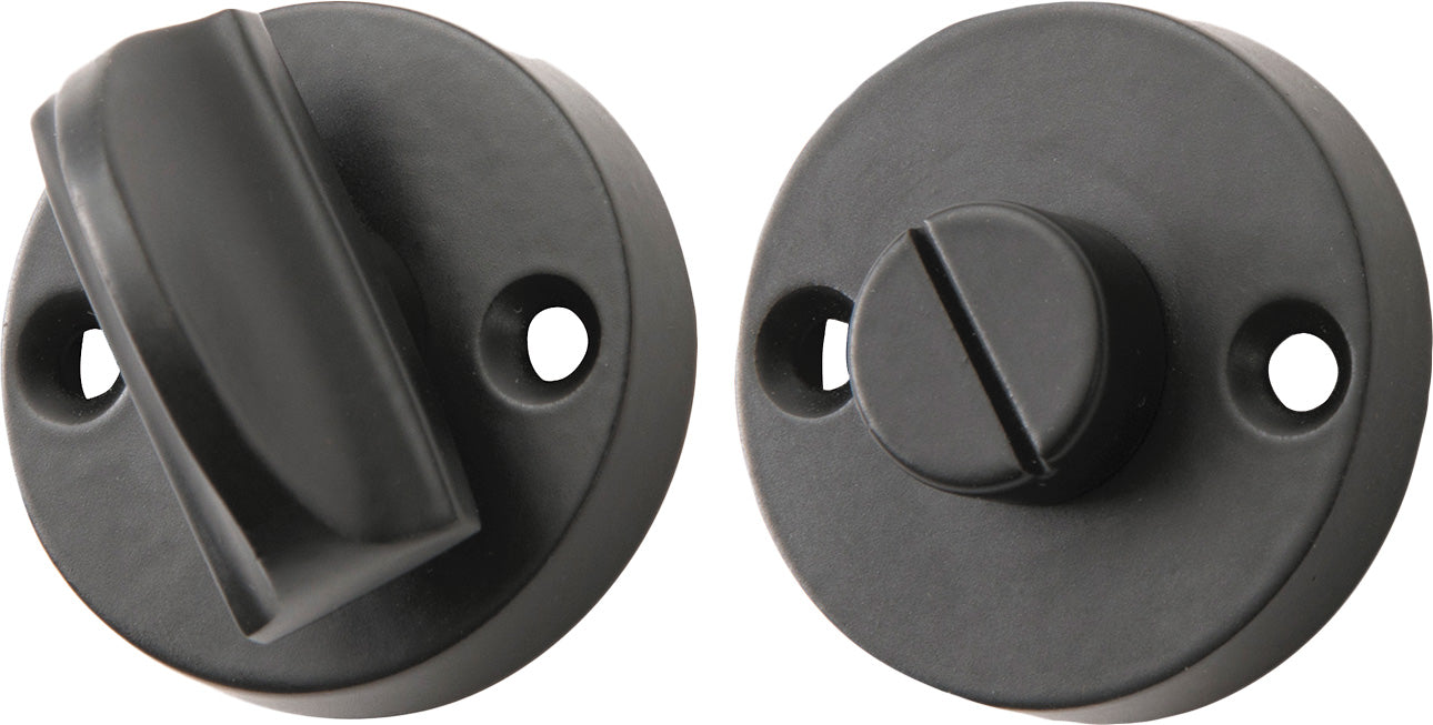 Privacy Turn Round Matt Black D35mm