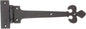 Hinge Iron Gate Matt Black L300xH100mm