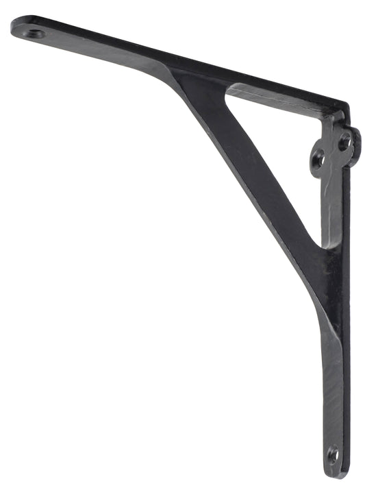 Shelf Bracket Iron Small Matt Black H130xP130mm