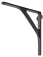 Shelf Bracket Iron Small Matt Black H130xP130mm