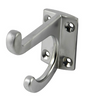 Jaeco Hat and Coat Hook In 6 Colours : Brass Plate ,Chrome ,Florentine Bronze ,Satin Chrome ,Satin Nickel ,White