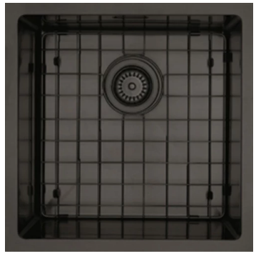 MERCER AURORA AA402 SINGLE BOWL WITH MATCHING GRID IN 4 COLOURS