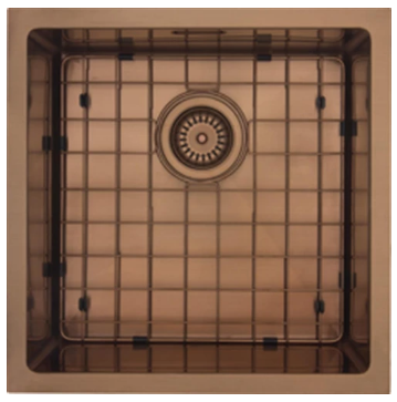 MERCER AURORA AA402 SINGLE BOWL WITH MATCHING GRID IN 4 COLOURS