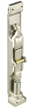 Drake & Wrigley 1246 Recessed Flush Bolt For Aluminium Doors In 6 Colours : Black ,Chrome Plate ,Florentine Bronze ,Brass Plate ,Satin Chrome Plate ,Satin Nickle Plate