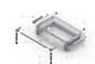 Blum Tandembox antaro Space Step Components 460mm x 500mm, 30kg Z95.4600