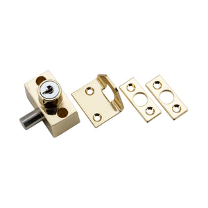 Sash / Sliding Window Lock Zinc Alloy Electroplated Brass L43xW40xH41mm
