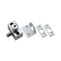 Sash / Sliding Window Lock Zinc Alloy Satin Chrome L43xW40xH41mm