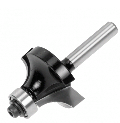 T-CUT ROUNDING OVER BIT-TCT AVAILABLE IN 12 SIZES  : 1.6mm, 3.2mm, 4.0mm, 4.8mm, 5.0mm, 6.4mm, 6.4mm, 7.9mm, 7.9mm, 9.5mm, 9.5mm, 12.7mm (1/4" Shank)