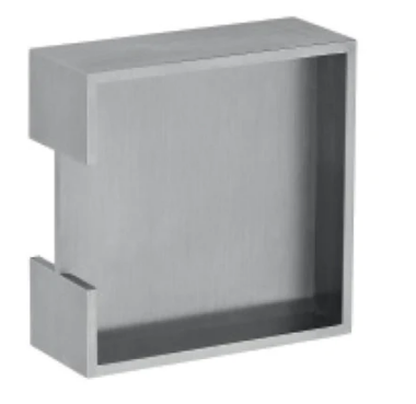JNF Square Concealed Flush Handle ( 100mm x 100mm x 35mm ) & ( 100mm x 100mm x 40mm ) Stainless Steel