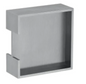 JNF Square Concealed Flush Handle ( 100mm x 100mm x 35mm ) & ( 100mm x 100mm x 40mm ) Stainless Steel