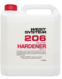 West System 206 Slow Hardener 200 ml,800ml,2Litres,4Litres