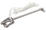 Drake & Wrigley 1400 Preston Window Opener Length - 380mm In 5 Colours : Chrome Plate ,Florentine Bronze ,Nickle Bronze ,Brass Plate ,Satin Chrome Plate