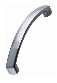 MILES NELSON CABINET HANDLE SATIN CHROME FINISH BOW STYLE AVAILABLE IN 3 SIZES : 288MM ,128MM ,96MM C/C
