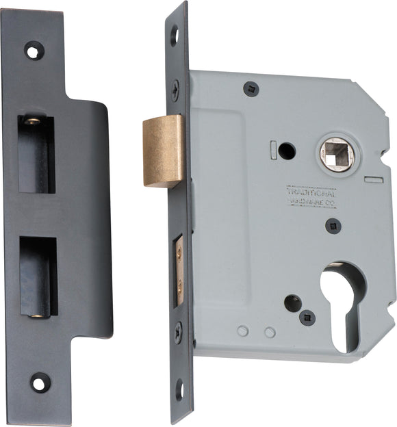 Mortice Lock Euro Antique Copper CTC47.5mm Backset 57mm