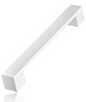 Mardeco 3061 Kitchen Cabinet Handle Size 160mm ,Width 22mm Finishes Available In 4 Colours : Black ,Brushed Nickel ,Satin Chrome ,White