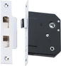 Mortice Lock Privacy Chrome Plated CTC57mm Backset 57mm