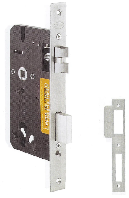 JNF Mortise Lock for European Cylinder ( 60mm - 85mm ) & ( 60mm - 72mm ) Stainless Steel