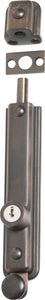 Surface Bolt Locking Zinc Alloy Antique Brass H150xW32xP35mm