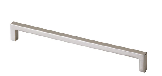 ELITE LIA SQUARE HANDLE HOLE CENTRE 128MM & 192MM CHROME PLATED