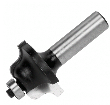 T-CUT ROMAN OGEE ROUTER BIT AVAILABLE IN 3 SIZES  : 4.00mm, 6.4mm, 9.5mm (1/2