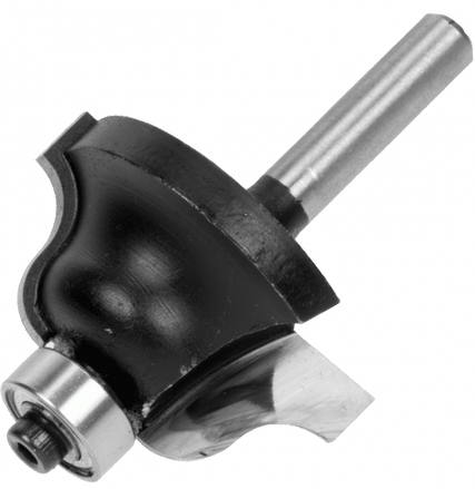 T-CUT ROMAN OGEE ROUTER BIT AVAILABLE IN 4 SIZES  : 4.00mm, 4.00mm, 6.4mm, 6.4mm (1/4" Shank)