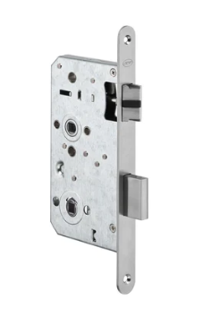 JNF Bathroom Mortise Lock ( 60mm - 78mm ) Stainless Steel