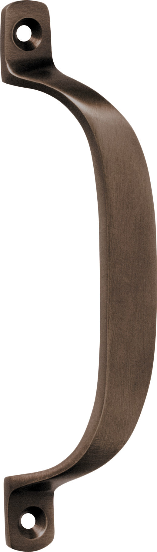 Pull Handle Offset Antique Brass H130xP23mm