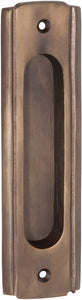 Sliding Door Pull Traditional Antique Brass H150xW43mm