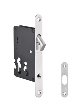 JNF IN.20.922 Lock for Sliding Doors Euro Lock Stainless Steel