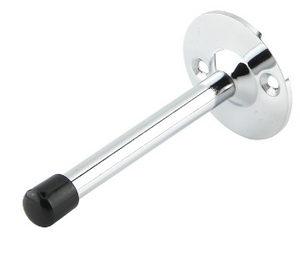 Jaeco 75mm Door Stop In 4 Colours : Brass Plated ,Chrome ,Florentine Bronze ,Satin Chrome