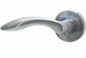 Sylvan Trento Privacy ,Wardrobe & Passage Lever Handle Set Satin Chrome Plate Fnish