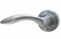 Sylvan Trento Privacy ,Wardrobe & Passage Lever Handle Set Satin Chrome Plate Fnish
