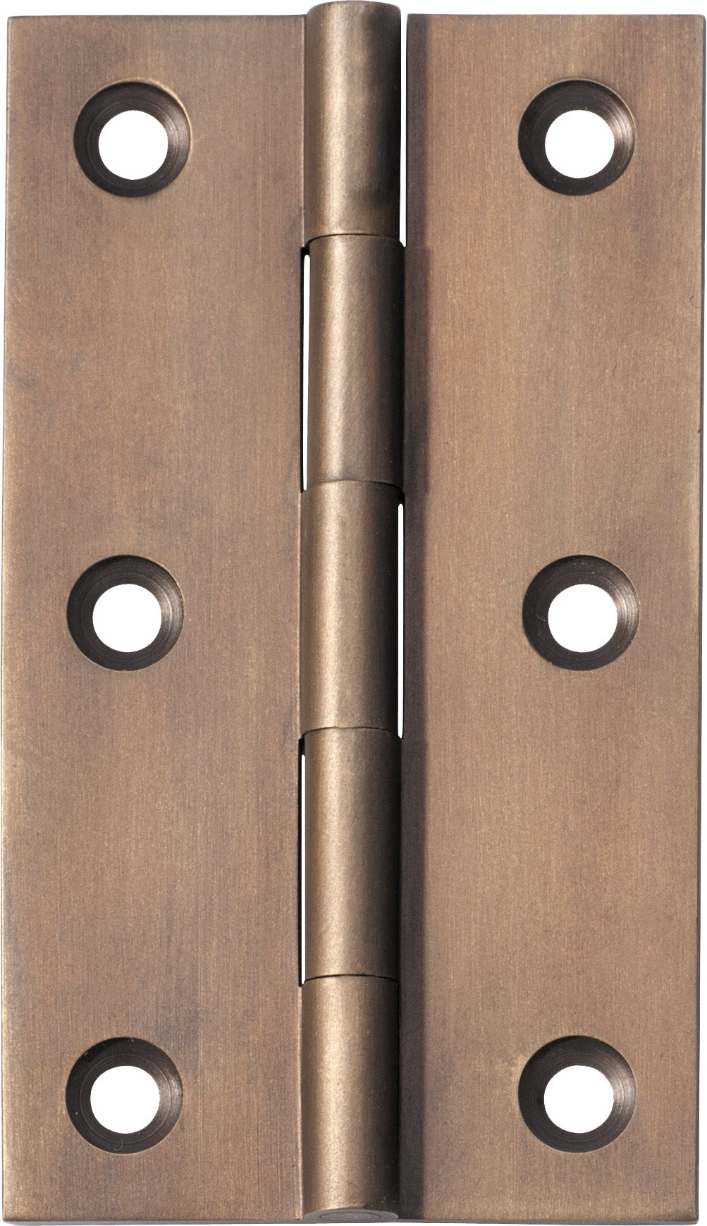 Hinge Fixed Pin Antique Brass H89xW50xT2.5mm