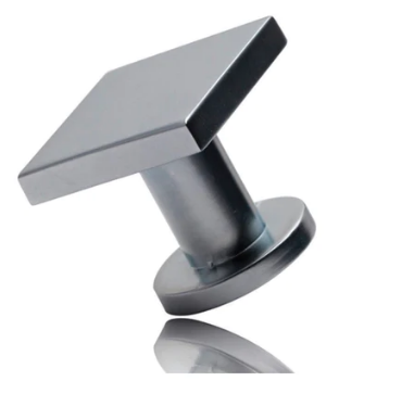 Mardeco 1185 Cabinet Knob Overall Size 25mm x 25mm Finish Black ,Brushed Nickel & Satin Chrome