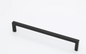 ELITE HILTON SQUARE HANDLE HOLE CENTRE AVAILABLE IN 3 SIZES : 160MM ,192MM ,256MM SATIN BLACK