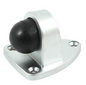 Jaeco Triangle Floor Mounted Door Stop Satin Chrome
