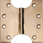 Hinge Parliament Polished Brass H100xW100xT4mm