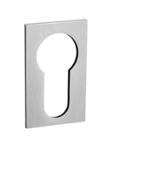 JNF Square Rose Even Less Without Spring ( 25mm x 25mm x 1mm ) Stainless Steel