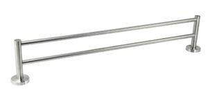 Jaeco Bresia 600mm Double Towel Rail 304SS Satin Stainless Steel