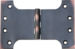 Hinge Parliament Antique Copper H100xW150xT4mm